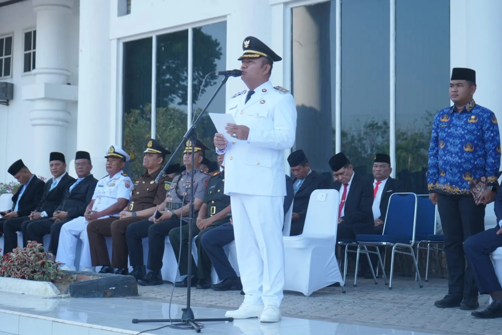 Wabup Asahan Rianto Pimpin Upacara Hari Otonomi Daerah XXX Tahun 2026