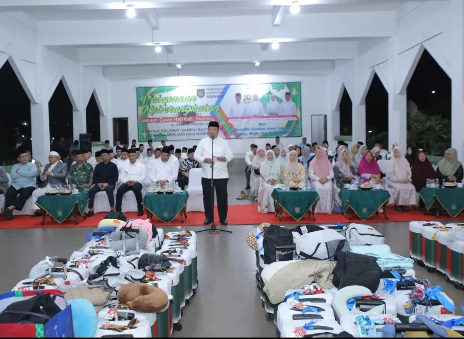 Bupati Asahan dan Forkopimda Lepas Keberangkatan Calon Jamaah Haji Asal Asahan