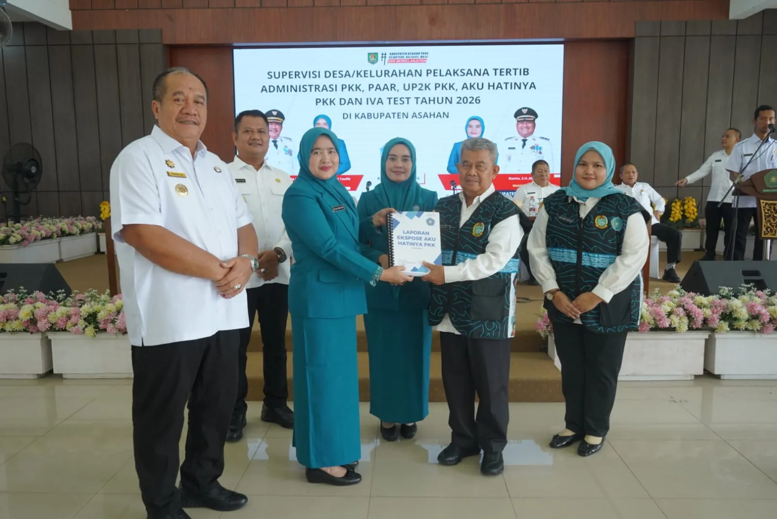 TP PKK Sumut Turun ke Asahan, Beri Penilaian Pelaksanaan Program TP PKK Asahan