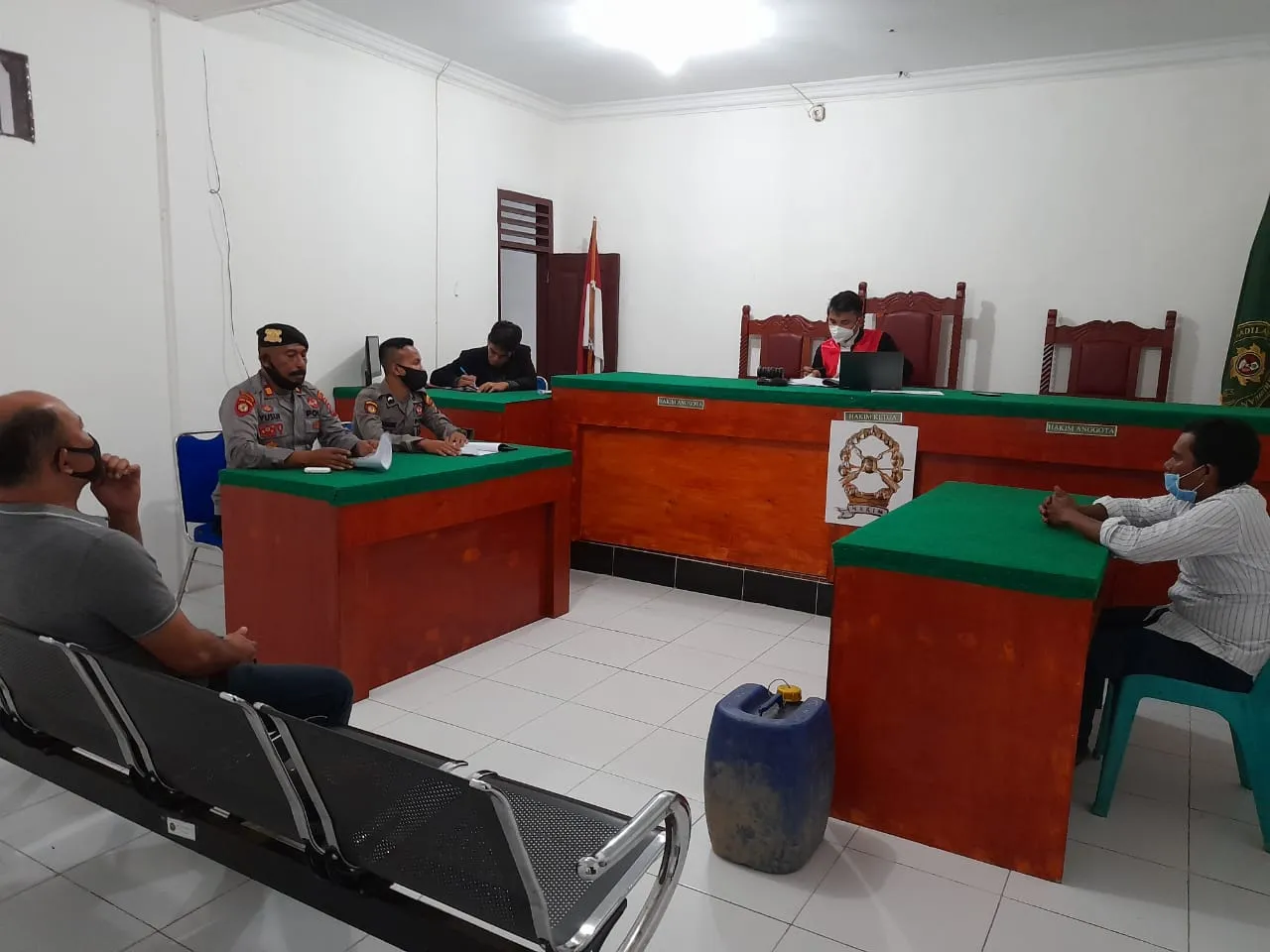 Jual Miras Tanpa Izin , Warga Hasahatan Jae Palas Dituntut 1 Bulan Kurungan