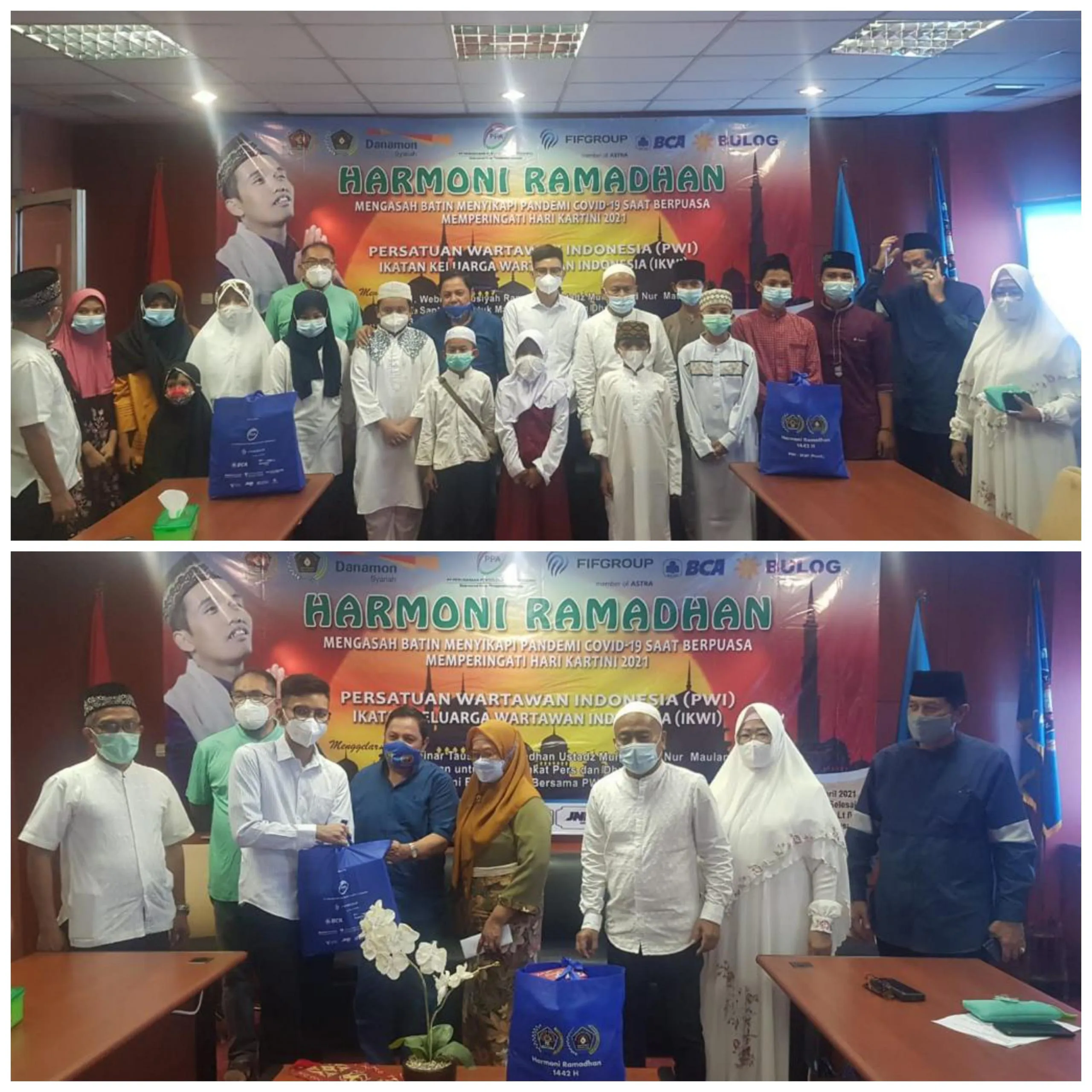 Harmoni Ramadhan, Ajang Silaturahim dan Berbagi PWI - IKWI