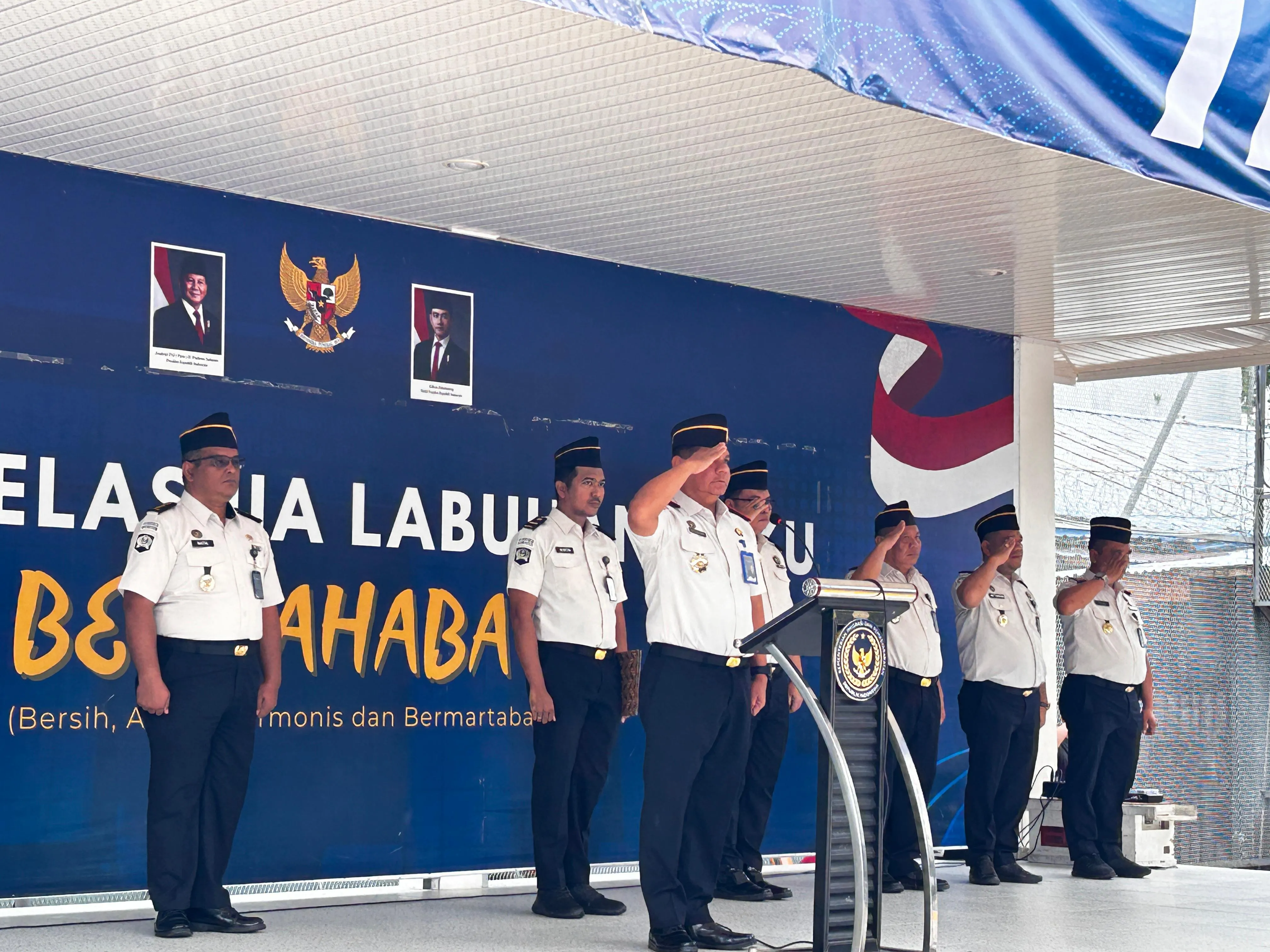 Lapas Labuhan Ruku Gelar Upacara Harkitnas Ke-118 Penuh Semangat Nasionalisme
