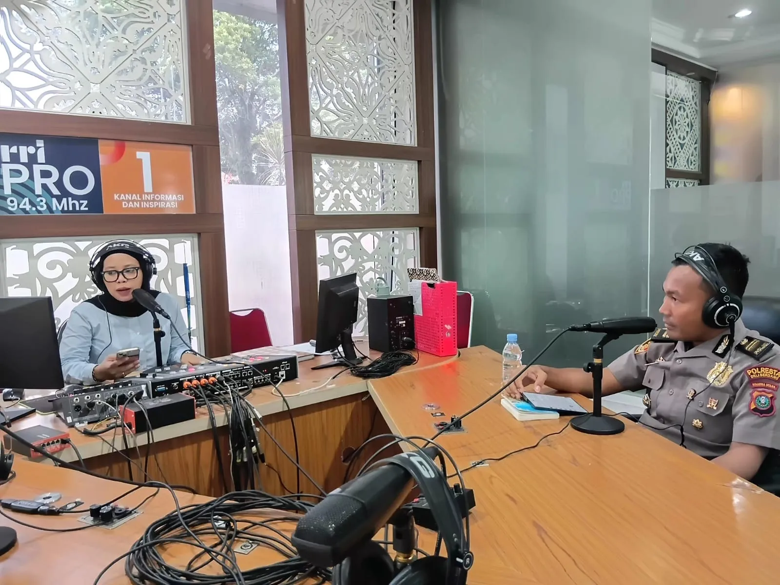 Kapolsek Biru-Biru AKP Indra Kristian Tamba Cerita  Mengatasi Geng Motor dan Tawuran