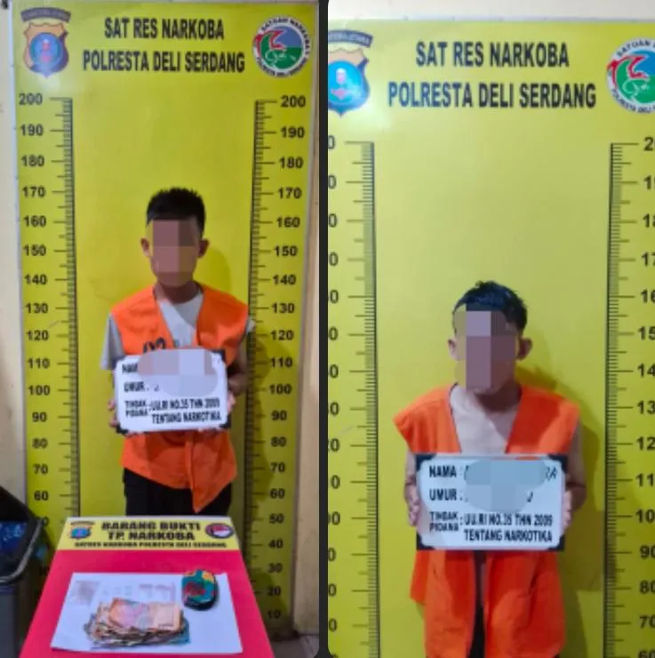 Viral ! Ibu Laporkan Transaksi Narkoba, 2 Pelaku Diamankan