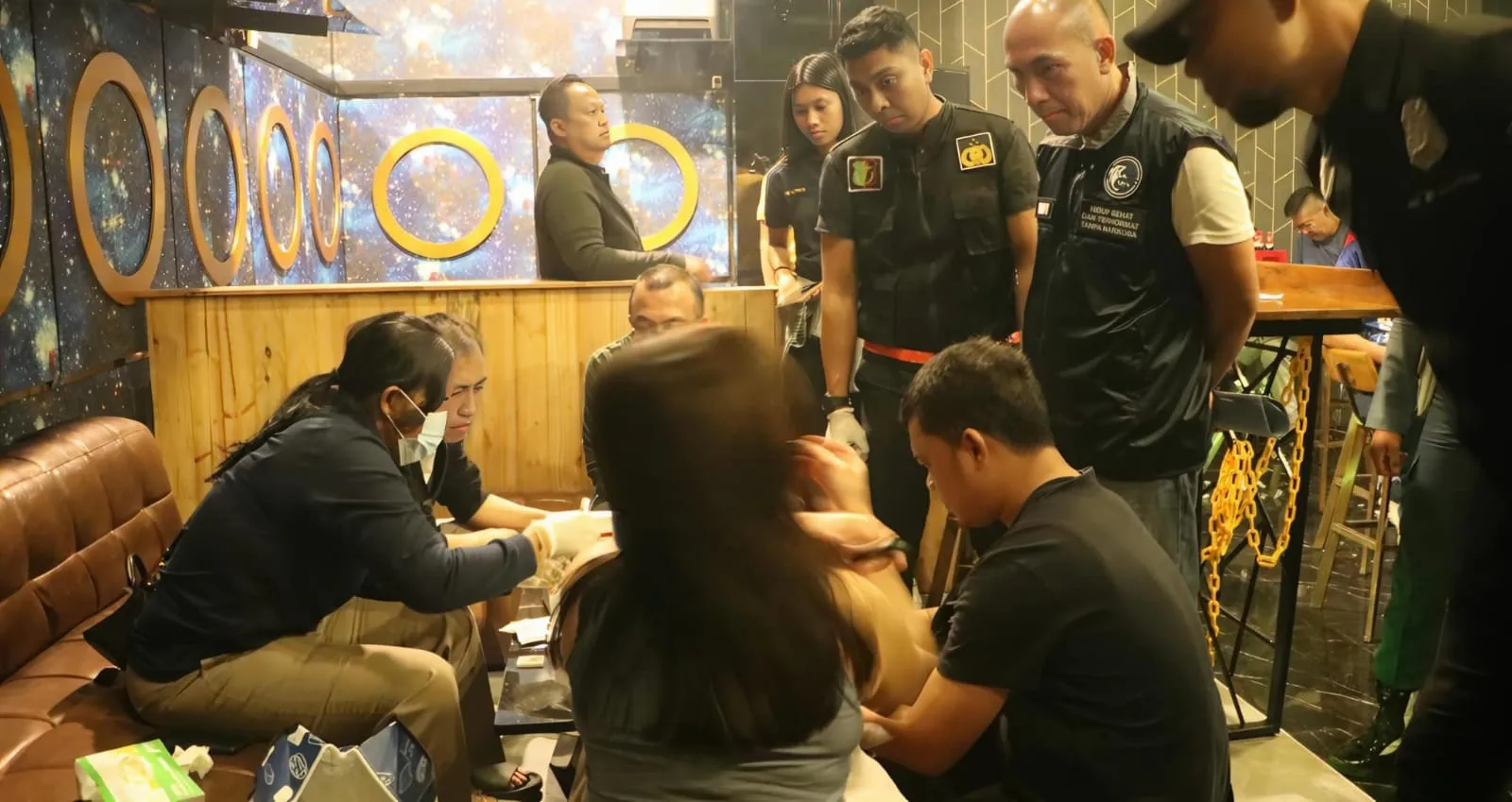 Polda Sumut Razia Tempat Hiburan Malam Medan, Pengunjung Tes Urine