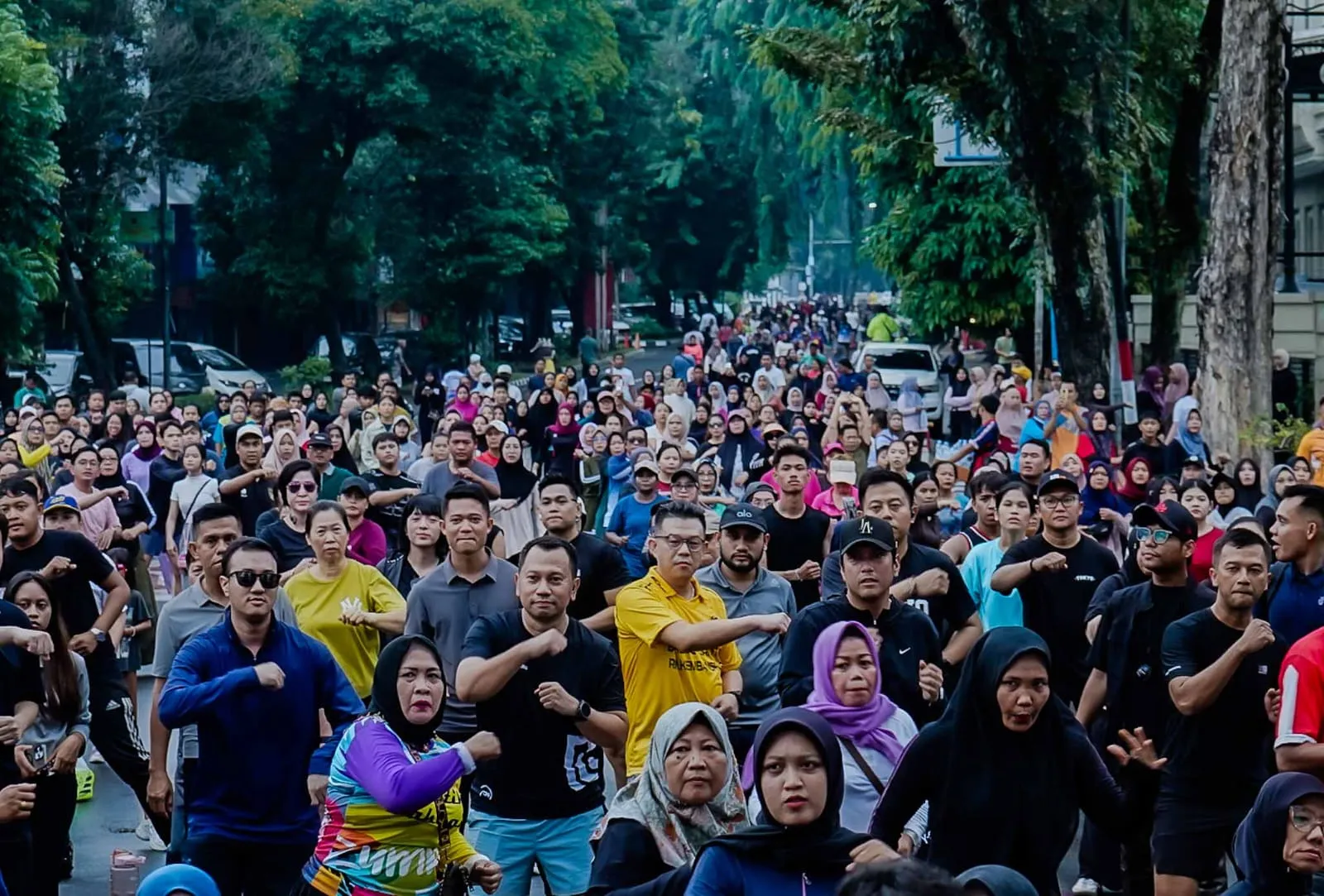 Rico Waas dan Forkopimda Berbaur Bersama Warga di CFD Medan