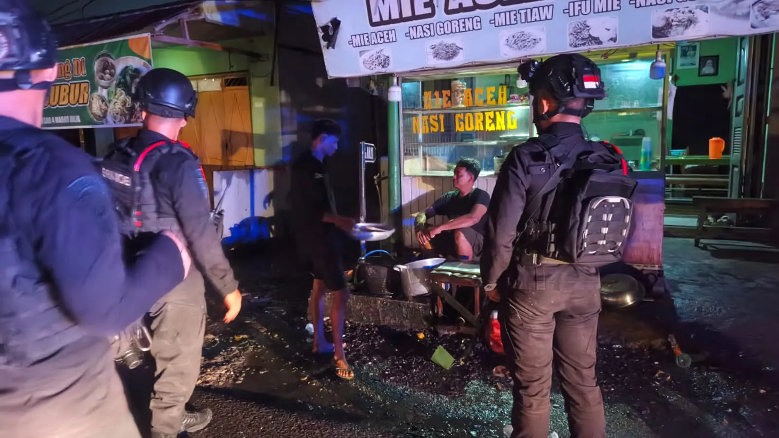 Patroli Malam Polda Sumut Intensifkan Pengamanan Saat Sejumlah Wilayah Medan Alami Pemadaman Listrik