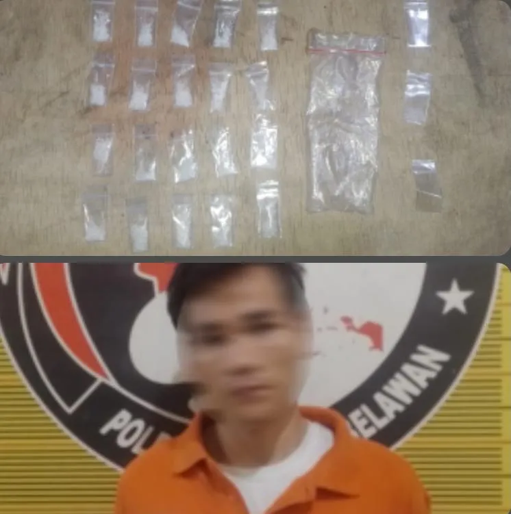 Sat Narkoba Polres Pelabuhan Belawan Tangkap Pengedar Sabu di Mabar