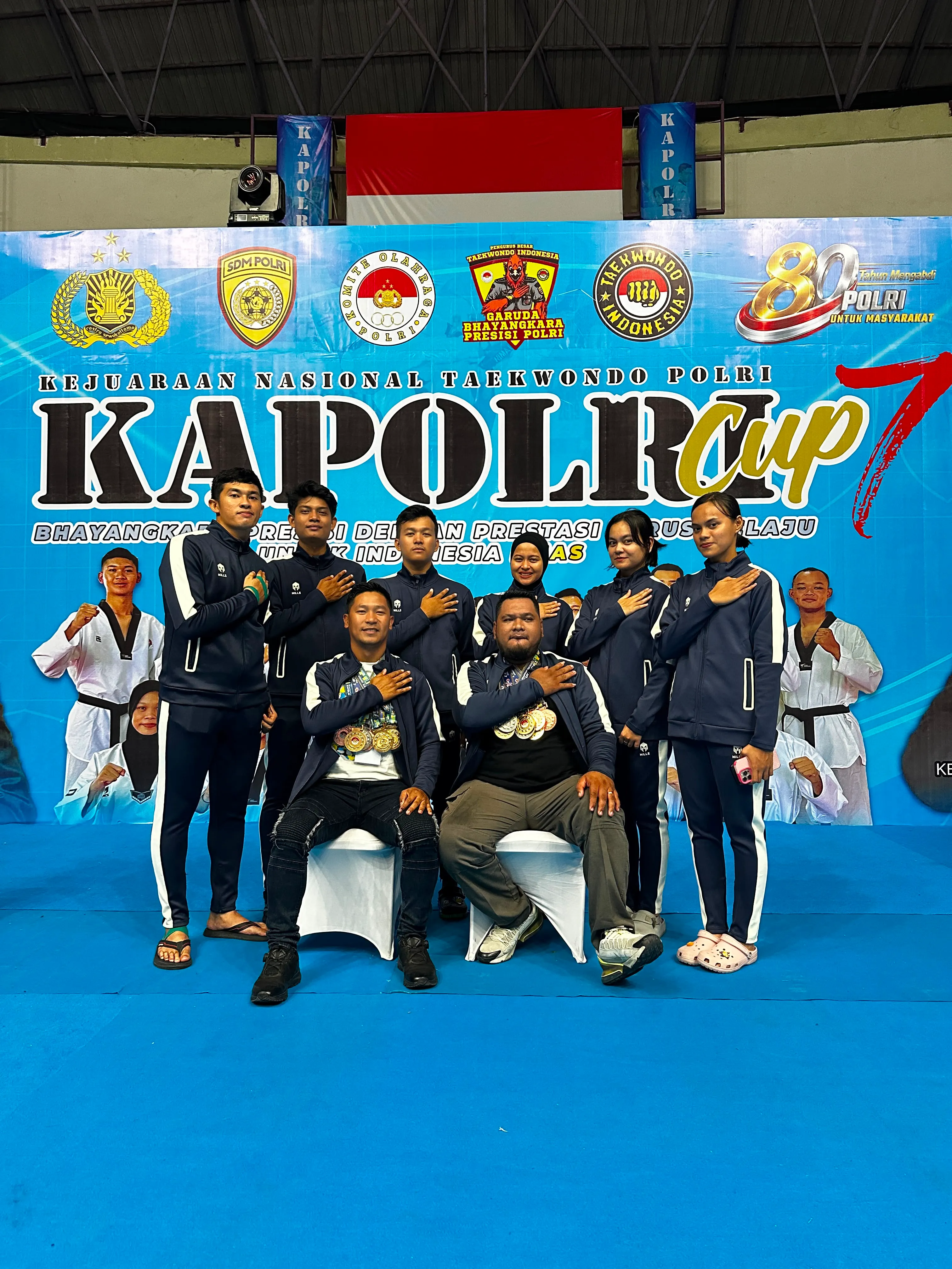 Personel Polres Batu Bara Sabet Emas di Kapolri Cup 7, Harumkan Nama Polda Sumut