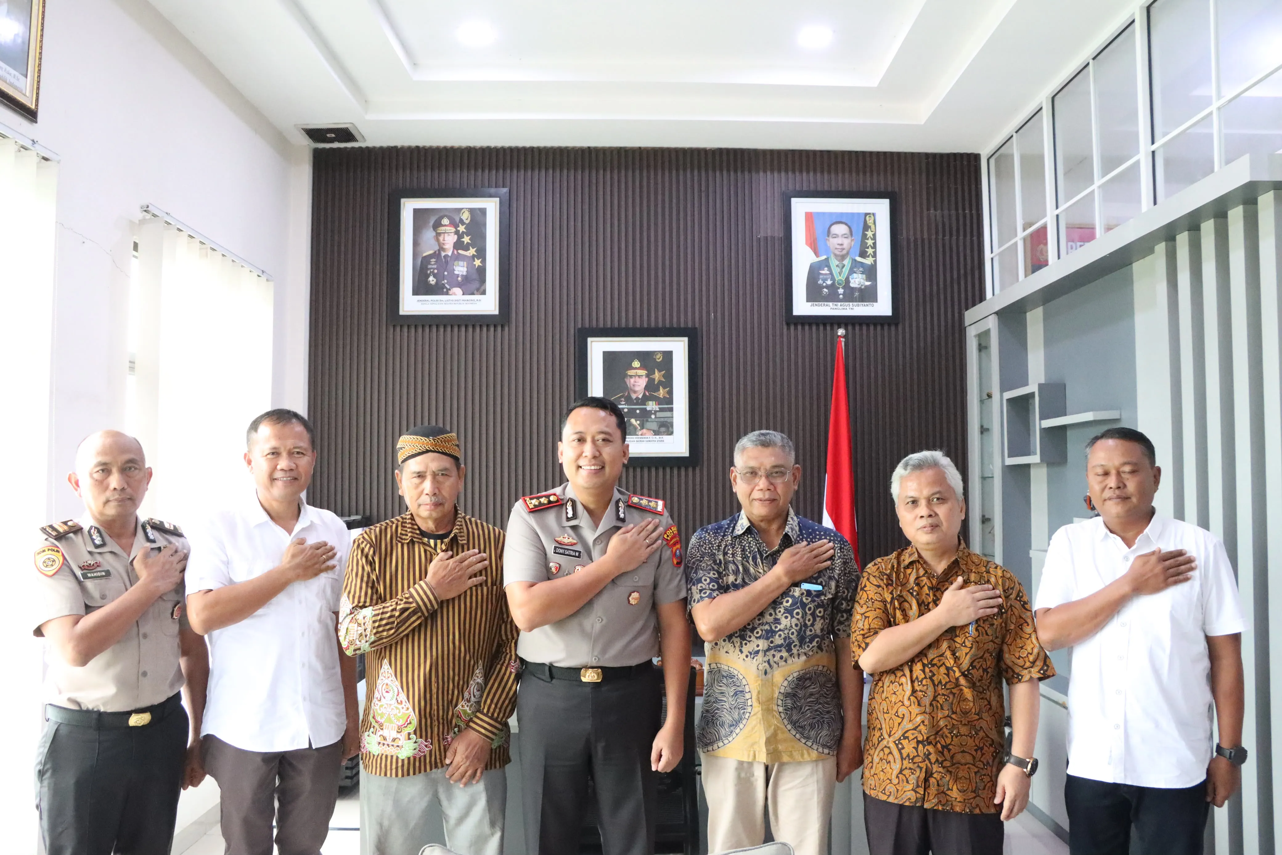 Kapolres Batu Bara Terima Silaturahmi DPD PKB Pujakesuma, Perkuat Sinergi Jaga Kamtibmas