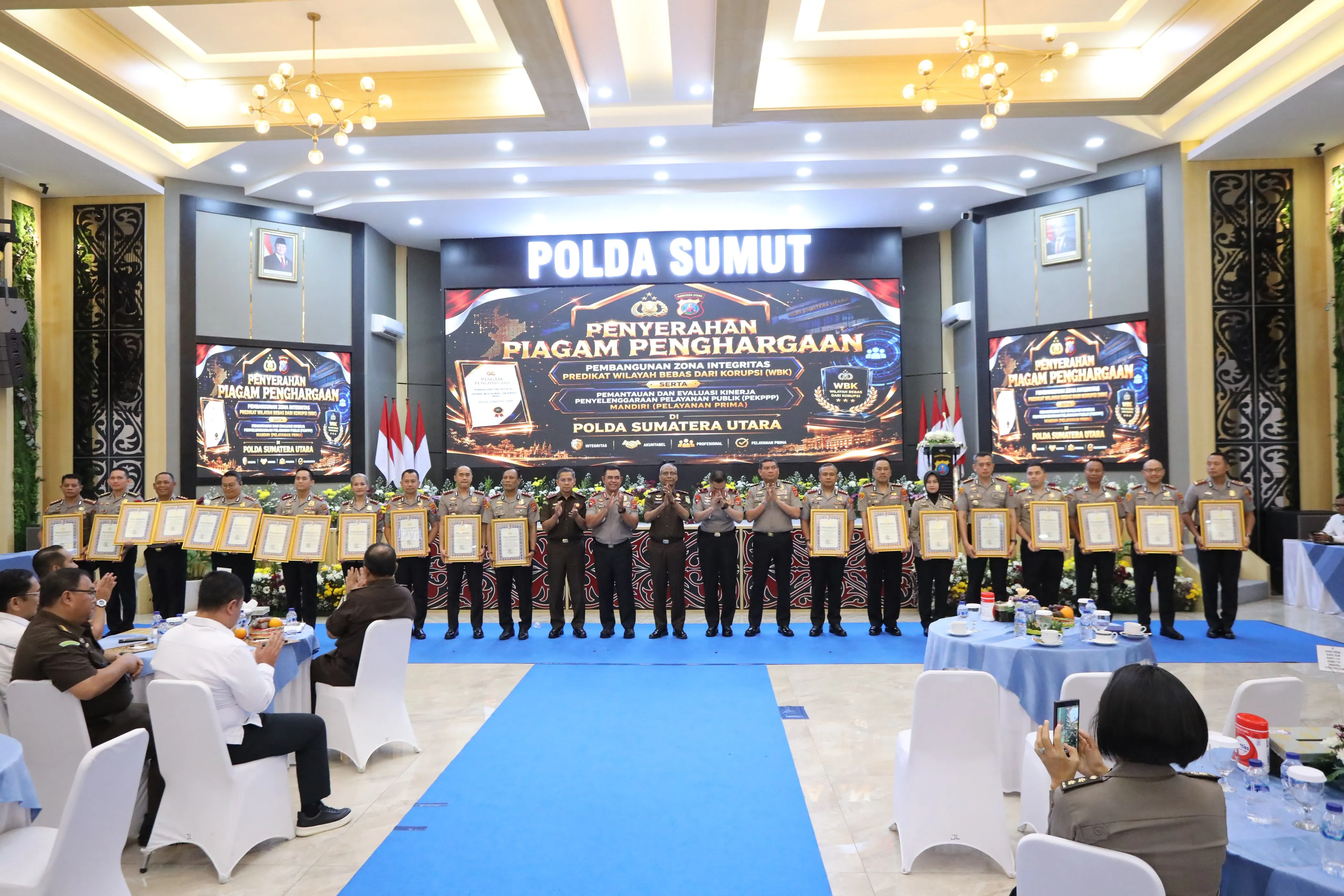 Kapolres Batu Bara Hadiri Penandatanganan MoU Polri-Kejaksaan, Terima Penghargaan Kapolri