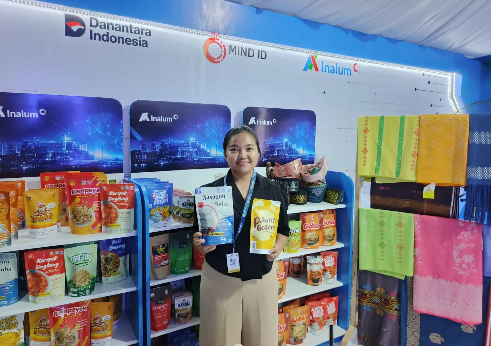 PRSU 2026 : Majukan Ekonomi Masyarakat, PT Inalum Sajikan Produk Hasil UMKM Binaan