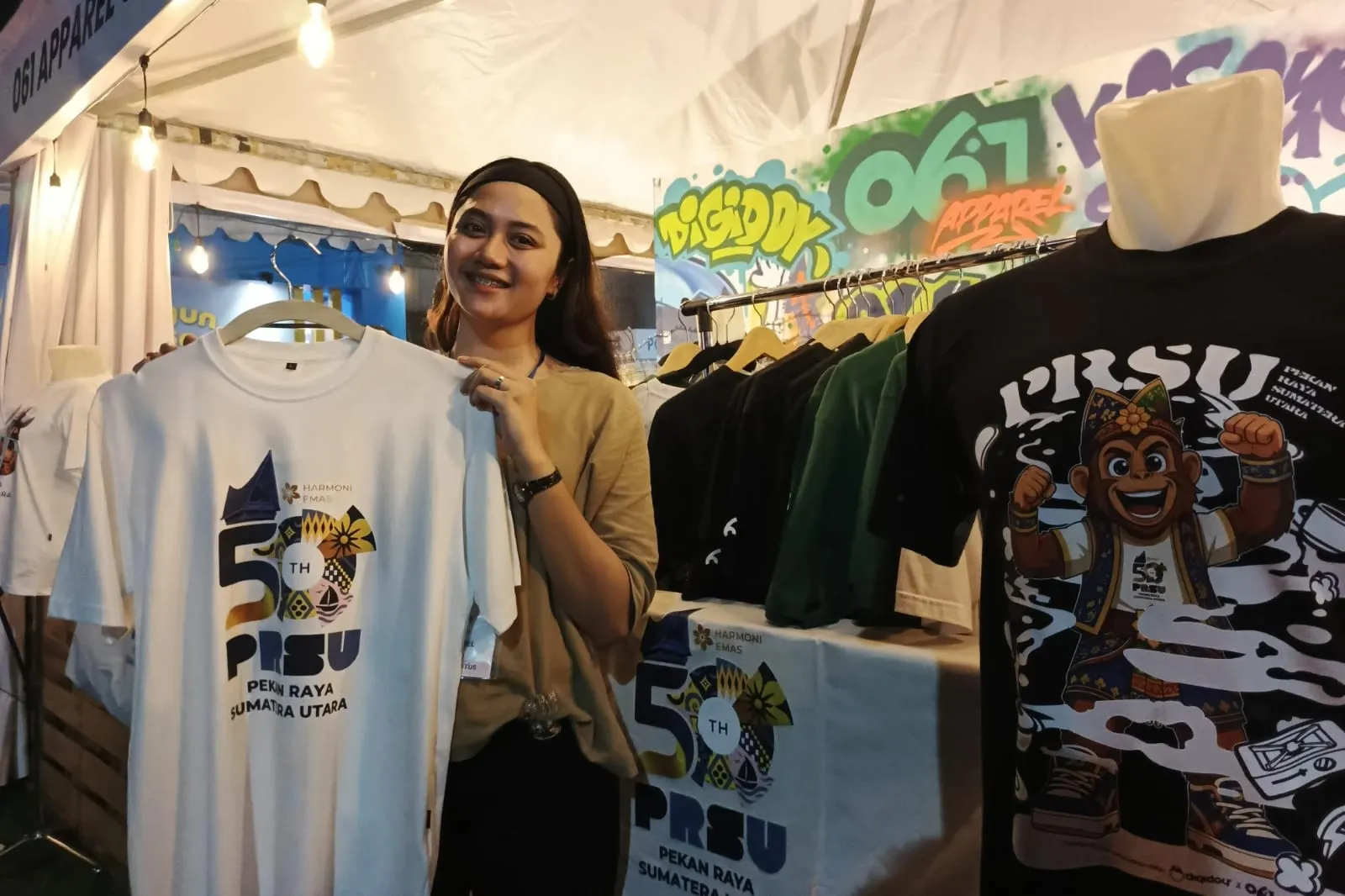 ‎PRSU 2026 : Gen Z Wajib Mampir! Store 061 Apparel  Tawarkan Kaos Kece Khas Sumut