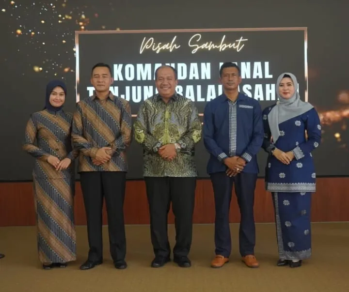 Acara Pisah Sambut Danlanal TBA Dihadiri Bupati Asahan