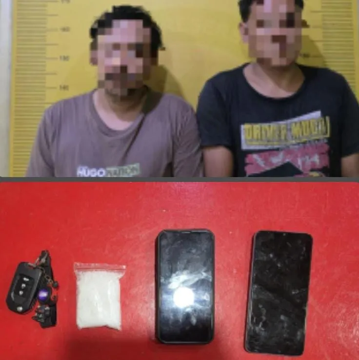 Penyelundupan 40 Gram Sabu Gagal di jalinsum, 2 Orang Diamankan