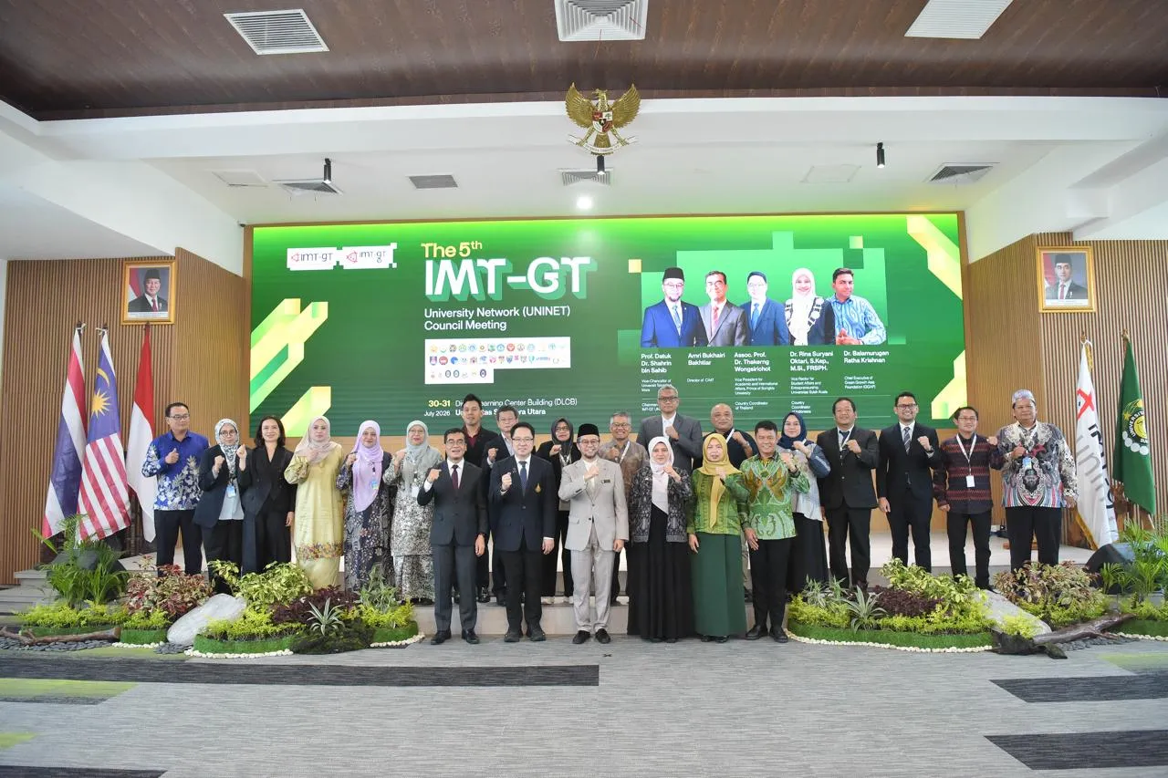 USU menjadi Tuan Rumah The 5th IMT-GT UNINET Council Meeting