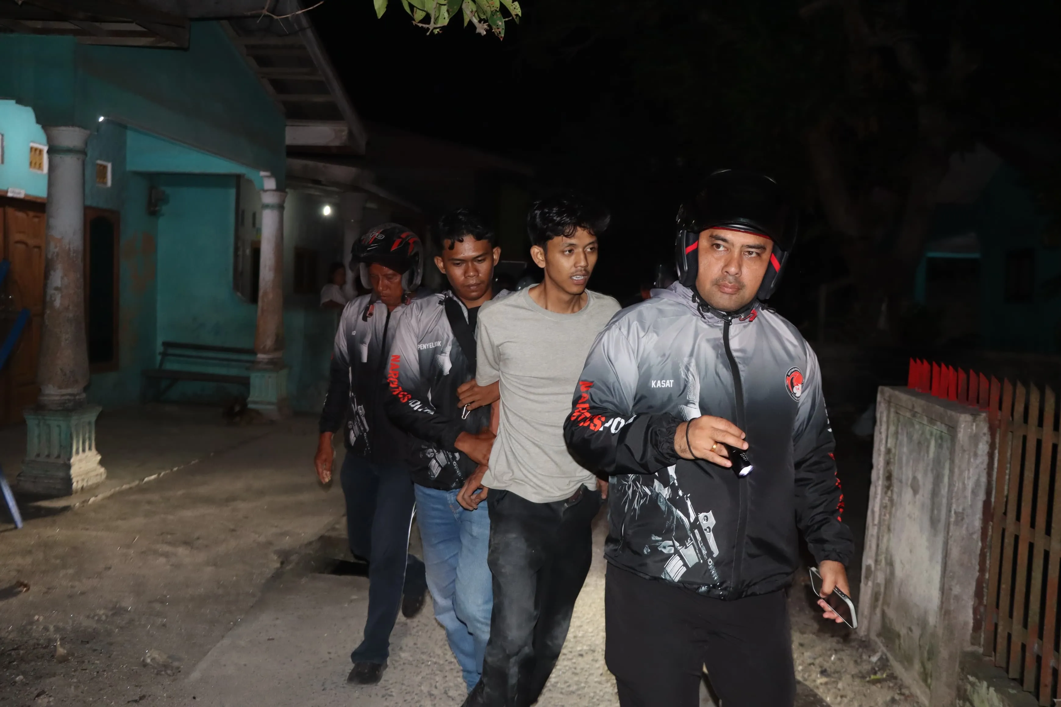 GSN Polres Batu Bara Sasar 3 Lokasi, 4 Orang Diamankan