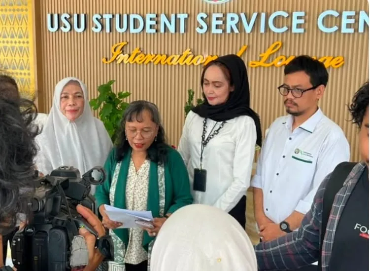 USU Pecat Mahasiswa  Pelaku Kekerasan Seksual