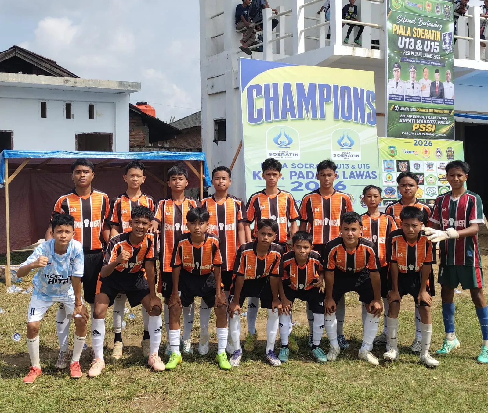 SSB Bina Putra Aek Tinga Champion Piala Suratin U.15 Se-Padang Lawas
