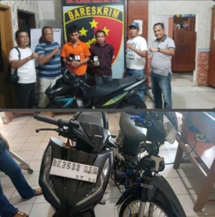 Unit Reskrim Polsek Airputih Unjuk Gigi,Dua Pria Spesialis Bongkar Rumah dan Pencuri Anjing Dibekuk