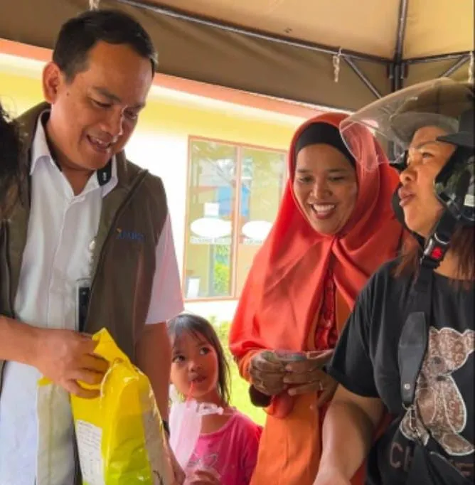 Bulog Sumut Salurkan Beras dan Minyakita