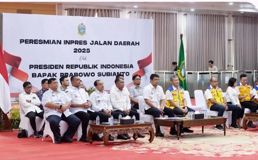 Bobby Nasution Hadiri Peresmian 1.151 Km Jalan Inpres, Empat Ruas Jalan di Sumut