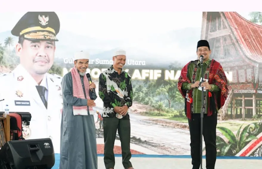 81 Tahun Menunggu, Bobby Nasution Janji Tuntaskan Pembangunan Jalan Sipiongot