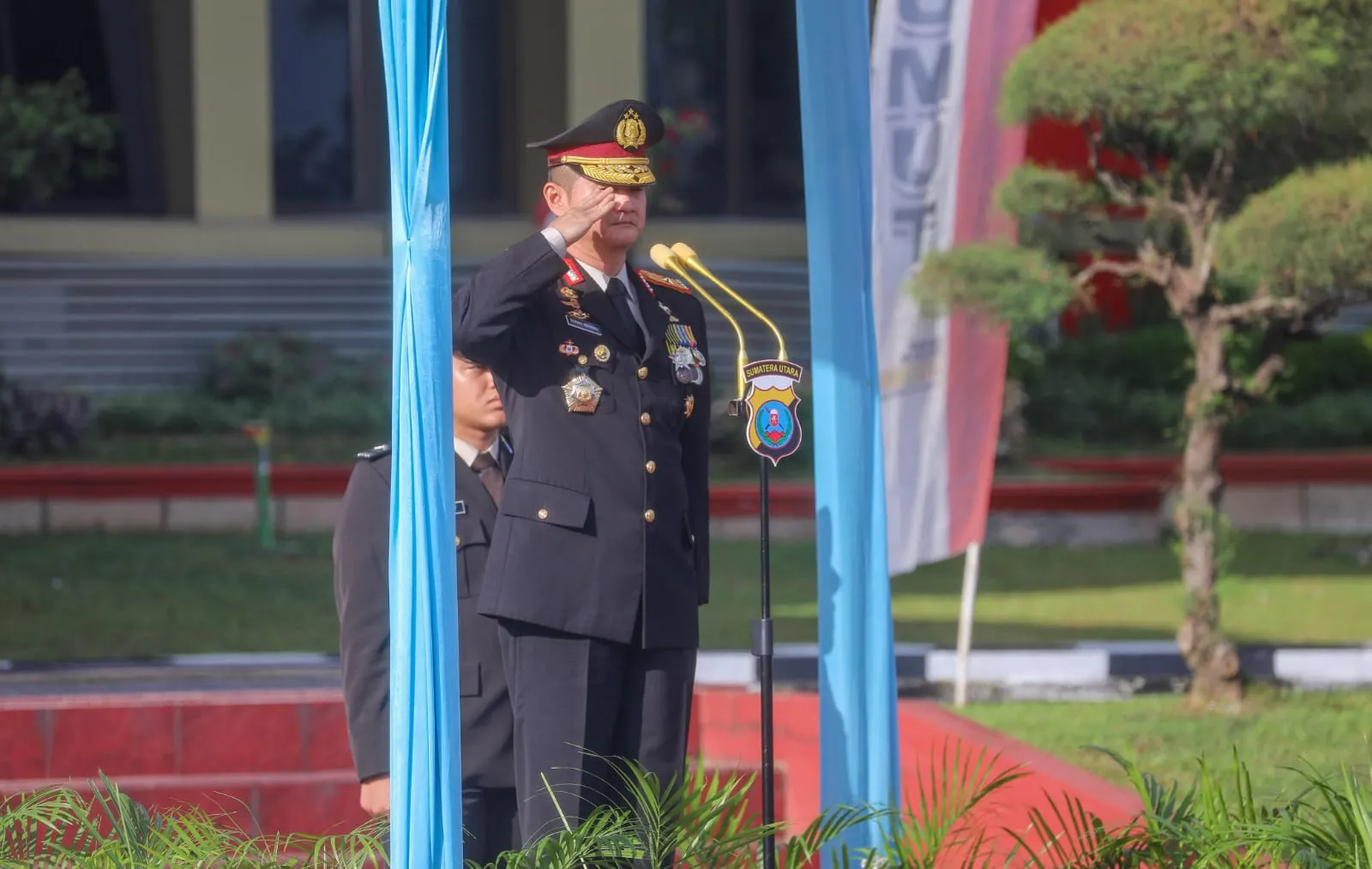 Polda Sumut Gelar Upacara HUT ke-81 Kemerdekaan RI, Berlangsung Khidmat