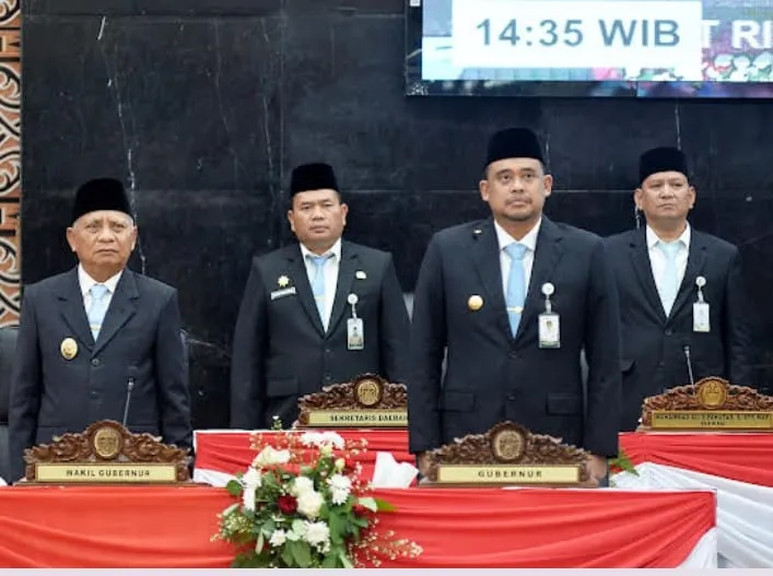 Bobby Nasution Saksikan Pidato Presiden Prabowo soal RUU APBN 2027