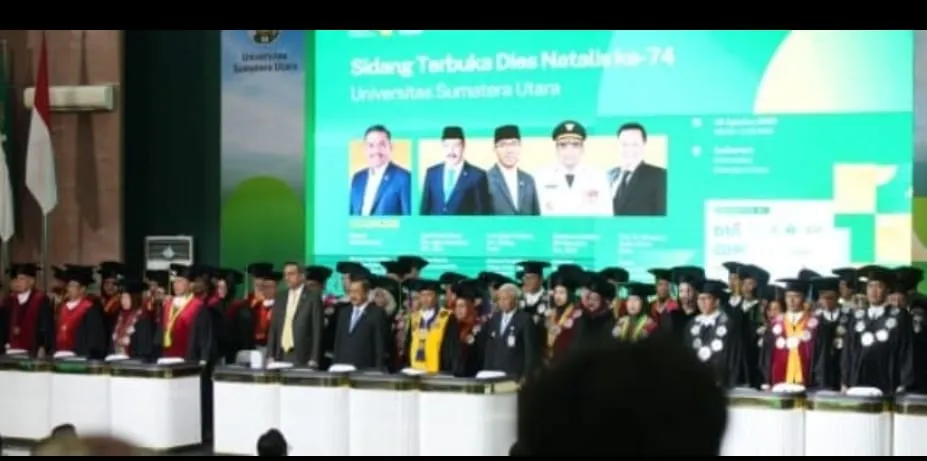 Dies Natalis Ke-74, USU Catat Lompatan Prestasi dan Reputasi Global