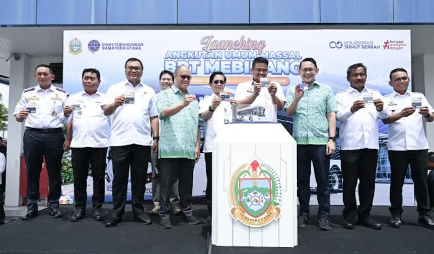 Bobby Nasution Resmikan BRT Mebidang, Dorong Integrasi Transportasi Publik Medan-Binjai-Deliserdang