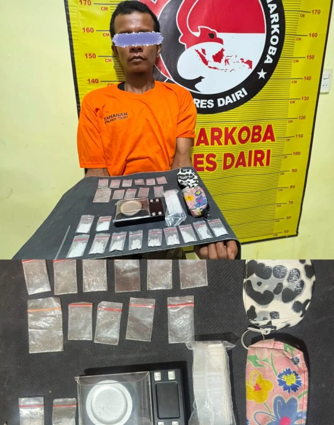 Ditangkap, Sabu Disimpan Pengedar di Kaos Kaki