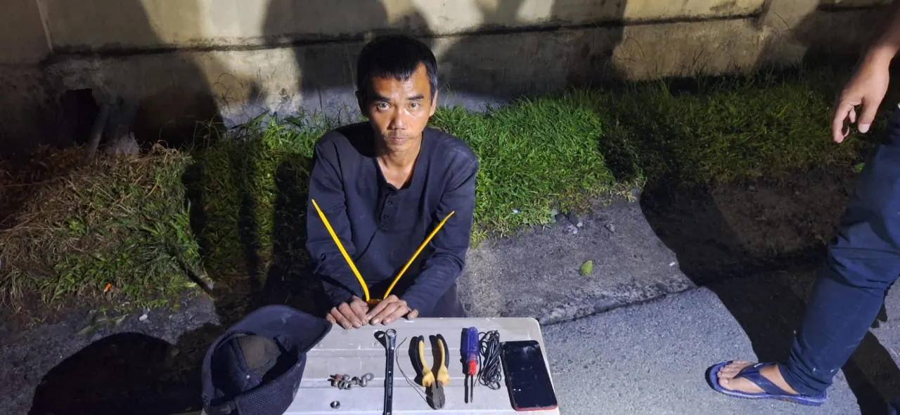 Di Belawan, Korban Diancam Parang Uang Hilang Akhirnya Ditangkap