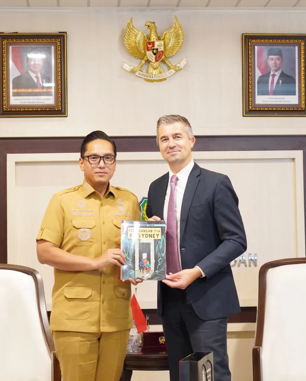 Wali Kota Medan dan Dubes Belgia Bahas Kerja Sama Bisnis