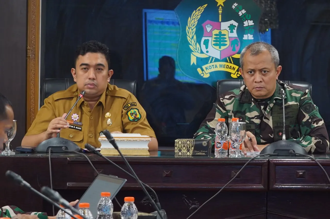 Pemko Medan Paparkan Penanganan Pascabencana kepada Satgas PRR