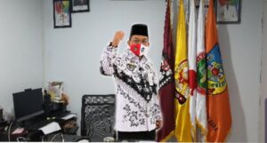 Ilyas Sitorus Ketua PGRI Batu Bara. PGRI Akan  Tingkatkan Profesionalisme dan Kesejahteraan Guru