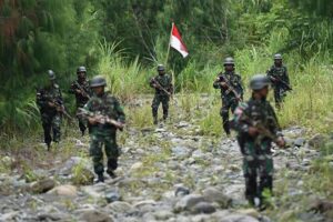 Prajurit TNI Dikabarkan Hilang Saat Patroli di Distrik Tembagapura