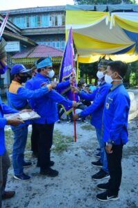 Oky Iqbal Frima Lantik DPK KNPI Nibung Hangus Batu Bara