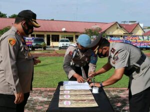 5 Perwira Jajaran Polres Batu Bara Dimutasi. Kompol Rudy Chandra Waka Polres