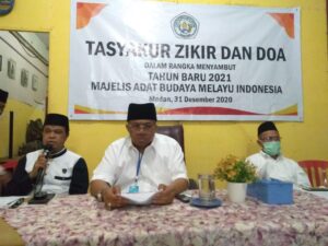 Pengurus PB MABMI Gelar Zikir dan Doa Sambut Tahun Baru 2021.