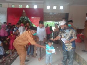 Ulang Tahun Ke 58 ,  Bupati TSO Santuni Anak Yatim 