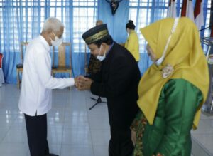 Bupati Asahan Surya Saksikan Prof. Dr.Drs.H. Tri Harsono, MSi Dilantik Rektor UNA Masa Bakti 2021 – 2025