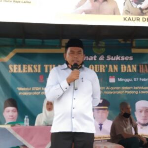 92 Peserta Bersaing Di STQH Kecamatan Sosa