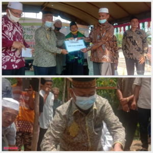 Wabup Zarnawi Pasaribu Letakan Batu Pertama Pembangunan Masjid Nurul  Iman Sosopan dan Baburrohma Sei Korang 