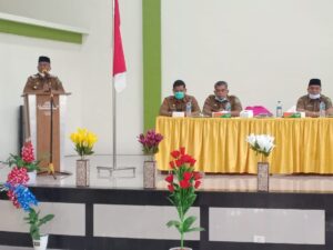 Wabup Palas Zarnawi Buka Rakor SDGs Dana Desa 2021