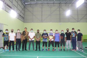 Pemko Aceh – Pemko Medan Jalin Hubungan Lewat Badminton