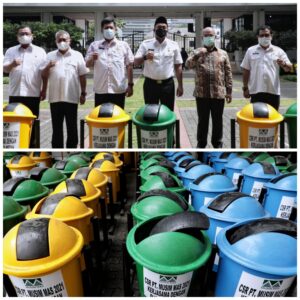 Pemko Medan Terima 110 Tong Sampah Dari PT Musim Mas