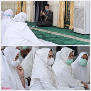 Kader TP PKK Kota Medan Antusias Pengajian Ramadhan