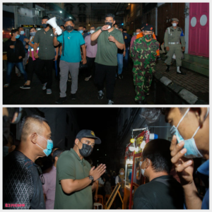 Bobby Nasution Turun Pastikan Prokes Kesawan City Walk