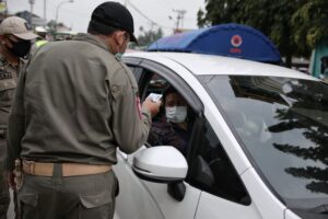 Mau Masuk Medan, Pengendara Tolak Swab Antigen Diputar Balik